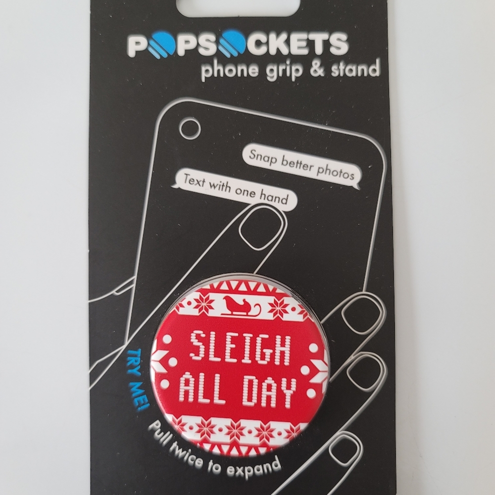 Christmas themed popsocket